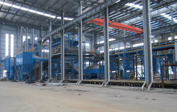 粘土砂设备现场图